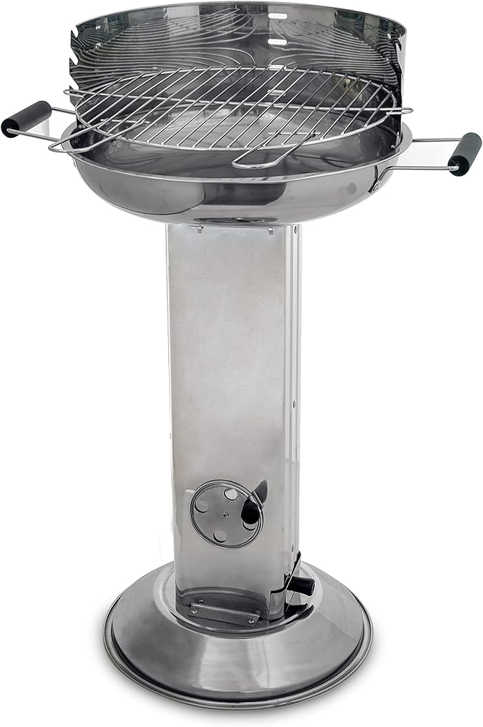 Activa Bavaria 11300 : un barbecue à charbon de bois en acier inoxydable