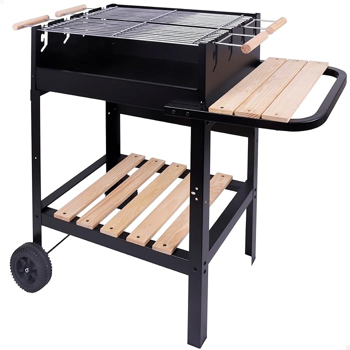 Aktive Dual Grill Portable Charcoal Barbecue