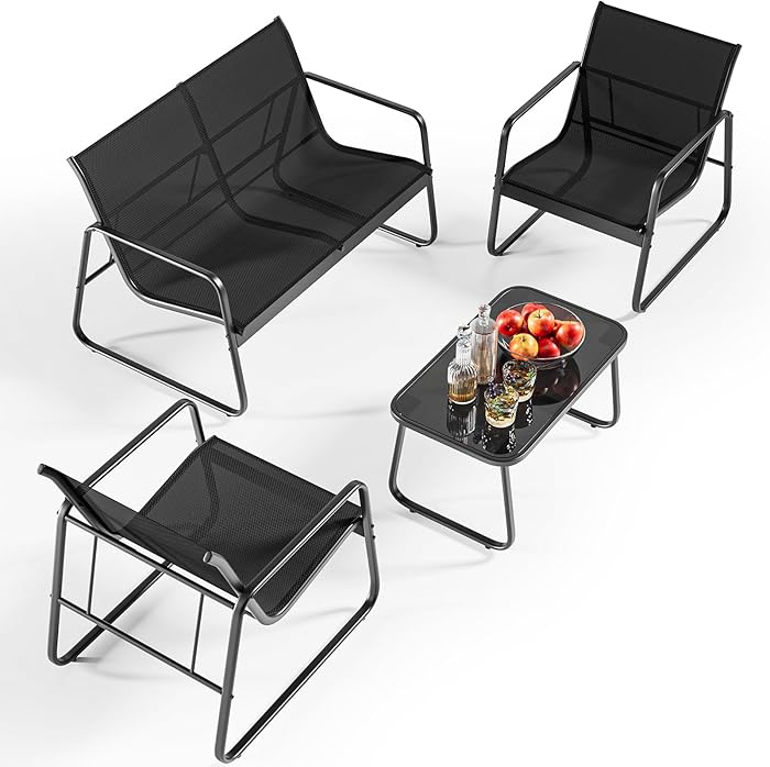 Bealife Ensemble de Meubles de Jardin