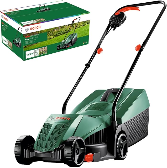 Bosch EasyRotak 32-235: une tondeuse puissante pour petits jardins