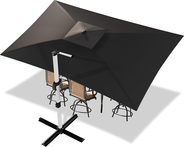 Devoko Parasol déporté balcon aluminium 3x4m