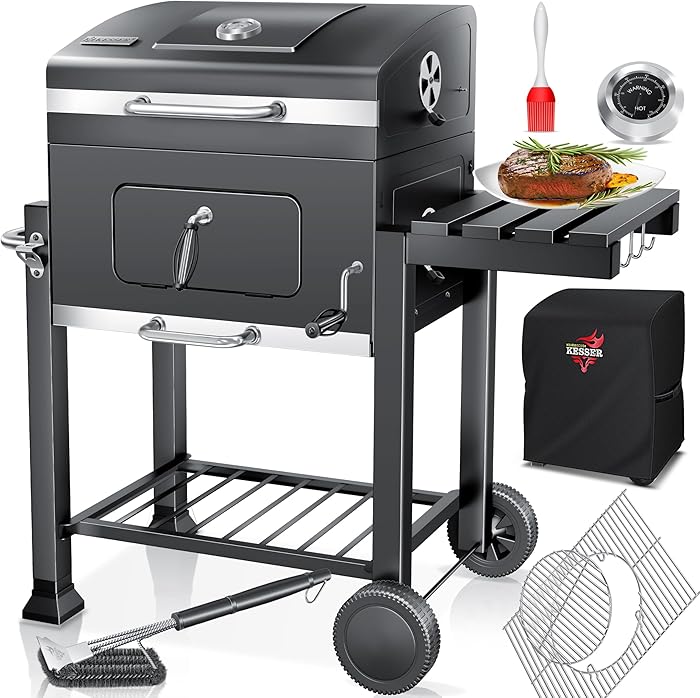 KESSER Grill Trolley XL Charcoal Barbecue