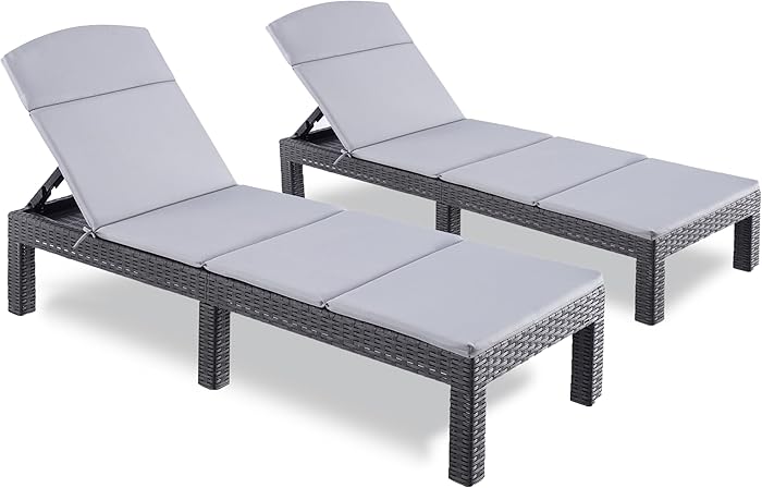BOLLI Set of 2 Sun Lounger