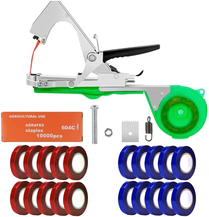 Plant Tying Machine, Tying Machine, Branch Tying Machine, Manual Farming Tool for Plant Ties