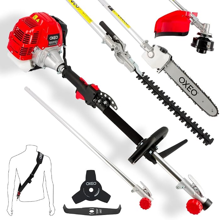 4 in 1 Thermal Multifunction Tool - Brushcutter, Edger, Pruner, Hedge Trimmer