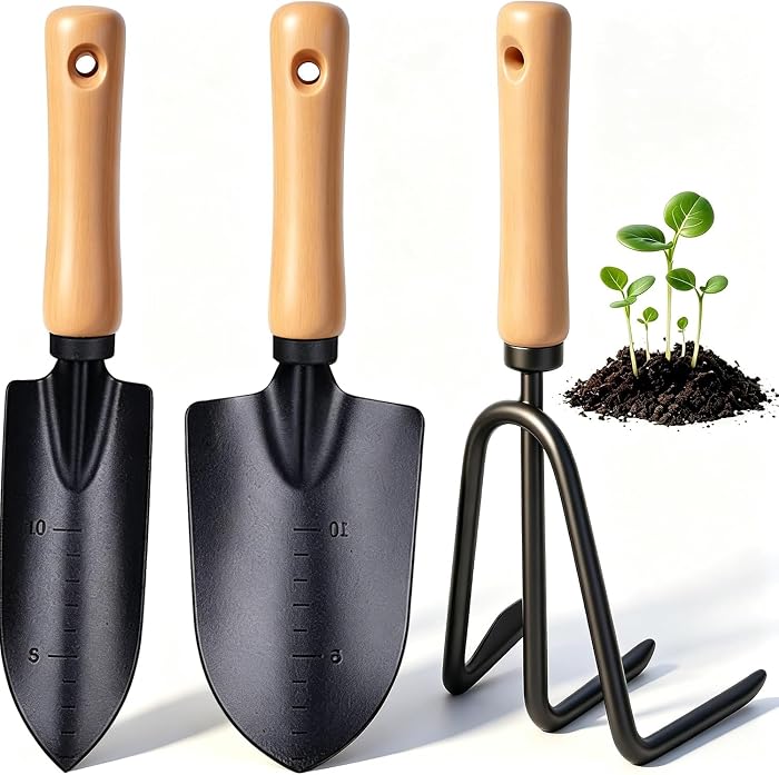 【Importé】3 Pièces Outils plantes de Jardinage outillage à Main de Jardin