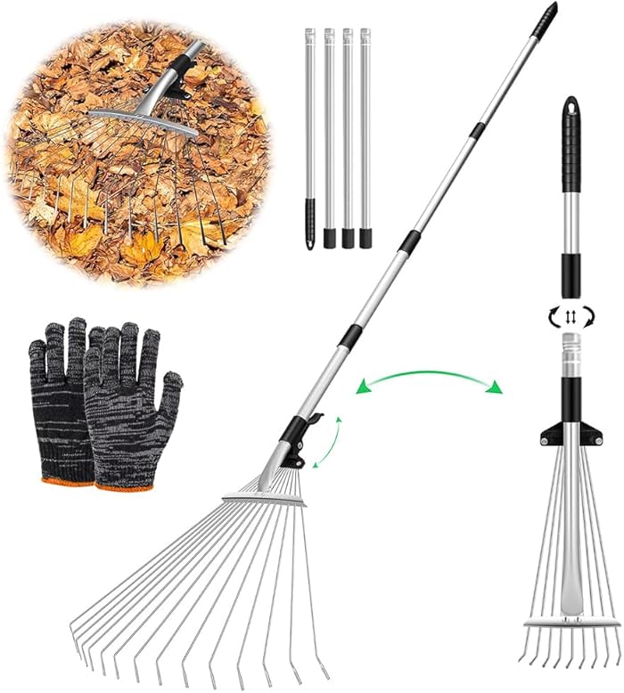 Ce râteau à feuilles révolutionne tout - Mon test enfin sans galère !