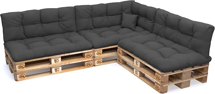 Coussins palettes POKAR : le confort imparable pour votre jardin !