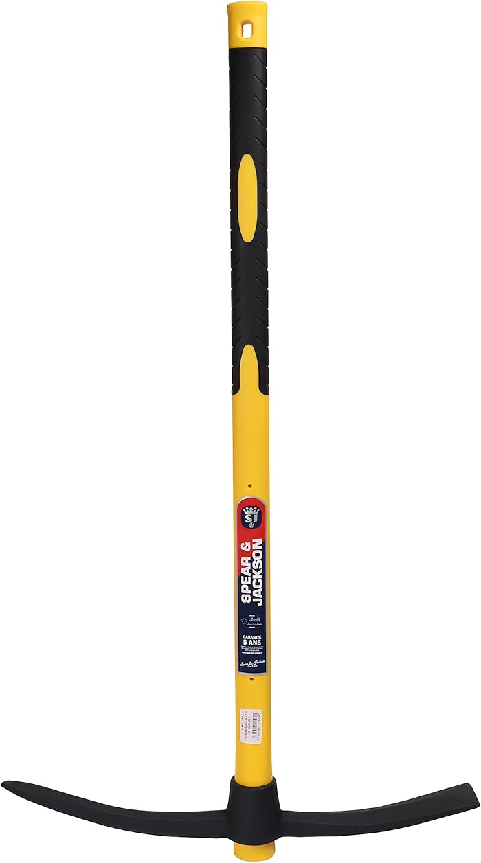 Spear Jackson 81825 Pickaxe Trimatter Handle Noir Jaune
