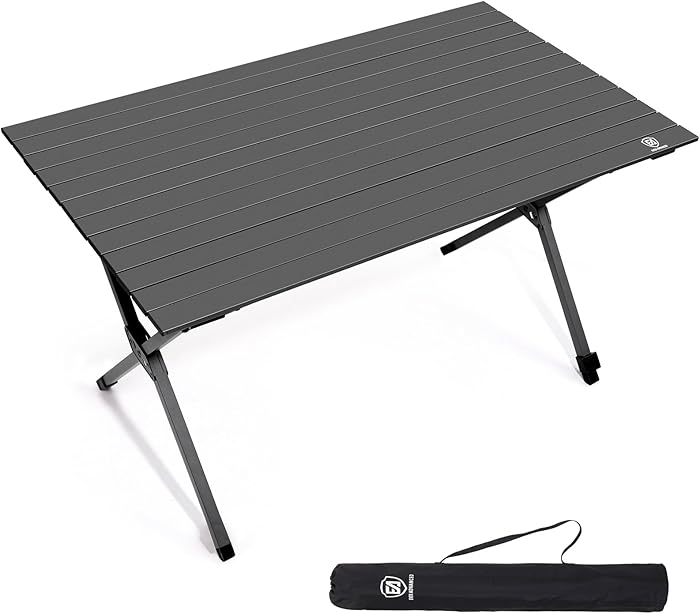 Table pliante aluminium : facile à monter, robuste pour le jardin et camping