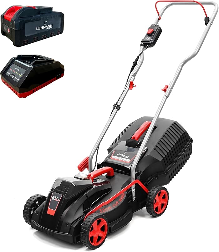 Tondeuse Lehmann LGALM-4032 Révolutionne Vos Jardins Jusqu'à 250m² !