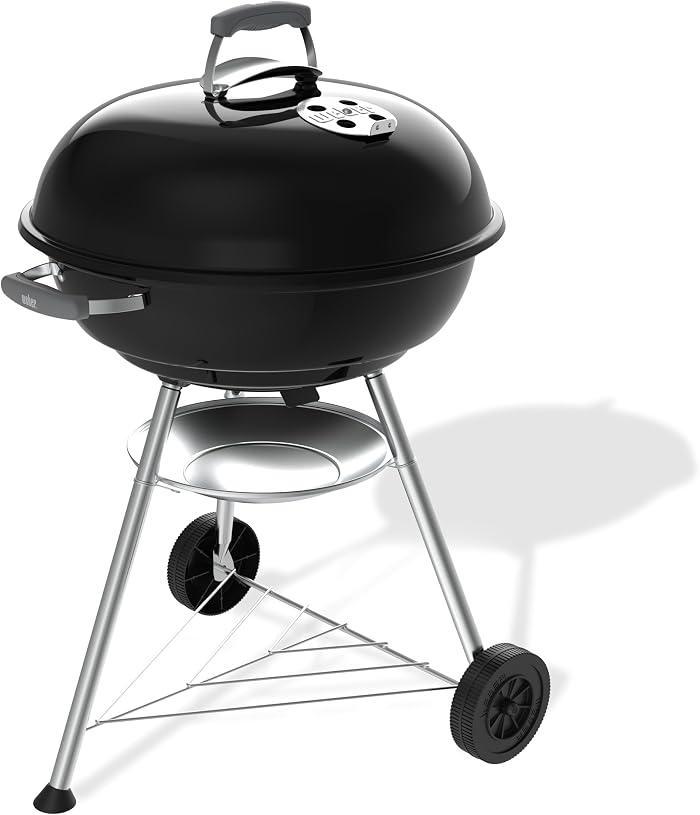 Weber Compact Kettle barbecue à charbon 57 cm, support et roues