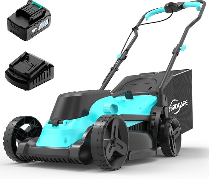 YARDCARE Tondeuse Gazon Batterie 18V